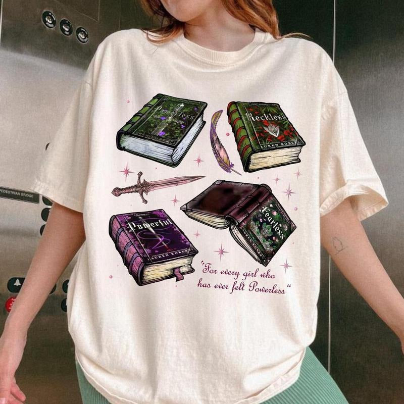 Powerless Lauren Roberts Bookish Kai Azer Paedyn Gray - Adult & Kids T-Shirts, Sweatshirts & Hoodies apparel design preview 1