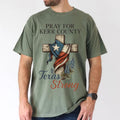 Pray Kerr County Texas Strong 2025 Flood Comfort - Adult & Kids T-Shirts, Sweatshirts & Hoodies apparel design preview 1
