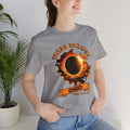 Custom Total Solar Eclipse April 2024 America - Adult & Kids T-Shirts, Sweatshirts & Hoodies apparel design preview 1