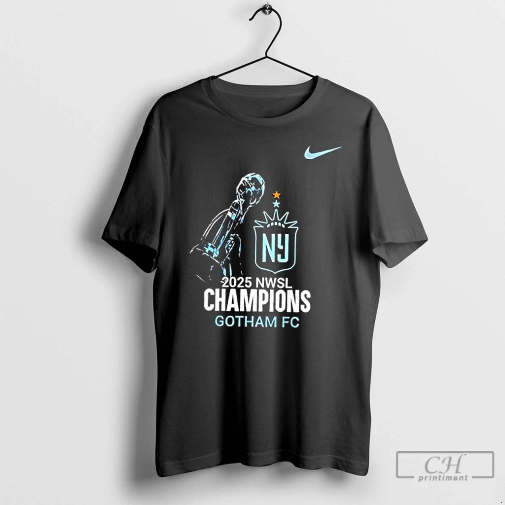 2025 Nwsl Champions Gotham Fc All Players - Adult & Kids T-Shirts, Sweatshirts & Hoodies apparel design preview 1
