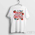 Teacher Is Life Not Just Meme - Adult & Kids T-Shirts, Sweatshirts & Hoodies apparel design preview 1