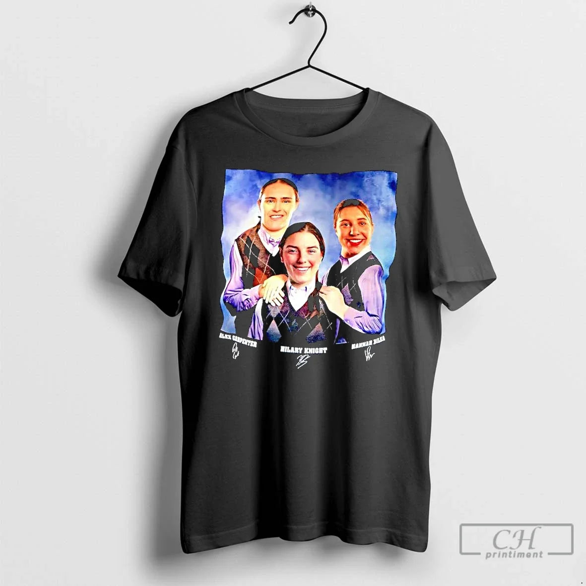 Alex Carpenter Hilary Knight Hannah Bilka Signatures - Adult & Kids T-Shirts, Sweatshirts & Hoodies apparel design preview 1