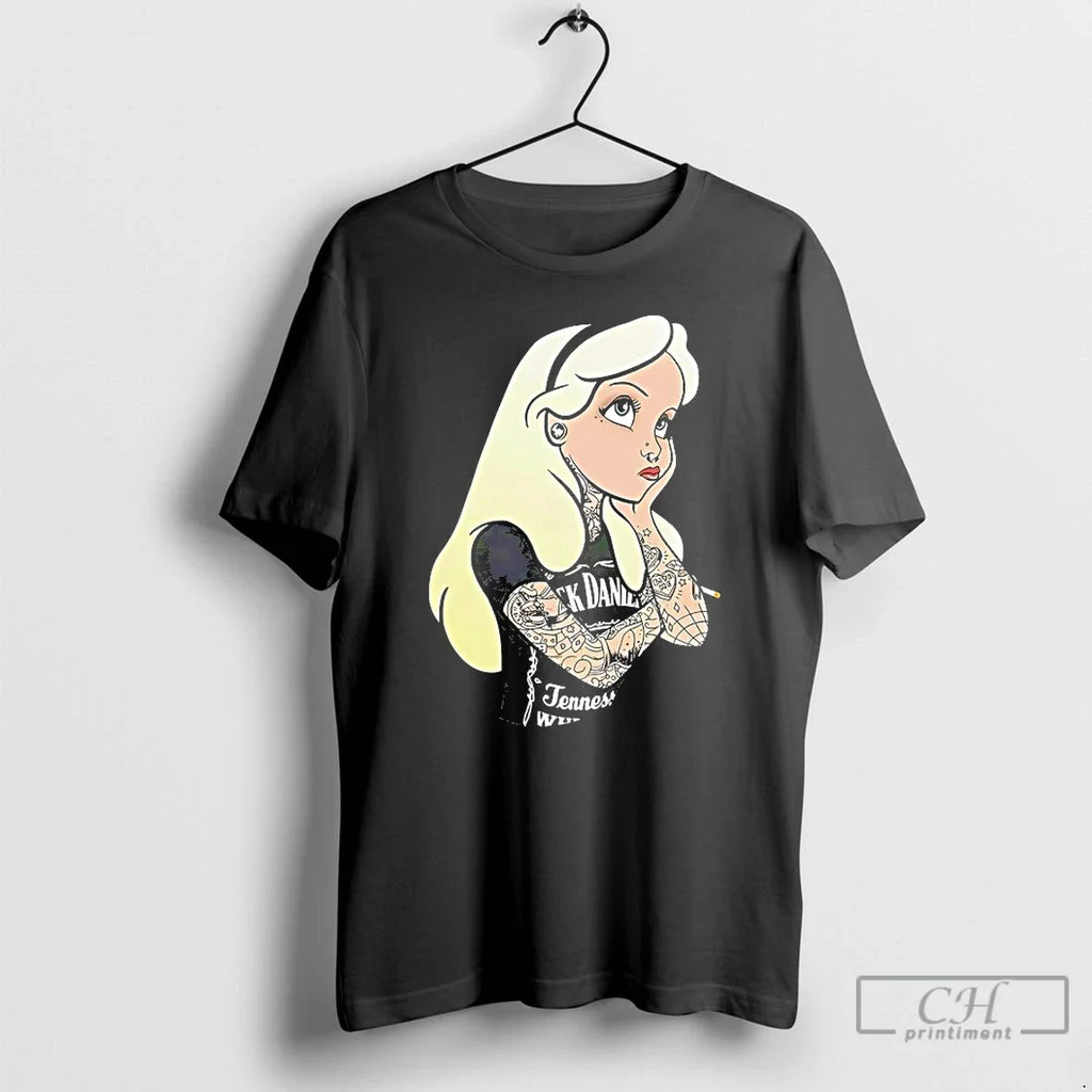 Alice Wonderland Tattoo - Adult & Kids T-Shirts, Sweatshirts & Hoodies apparel design preview 1