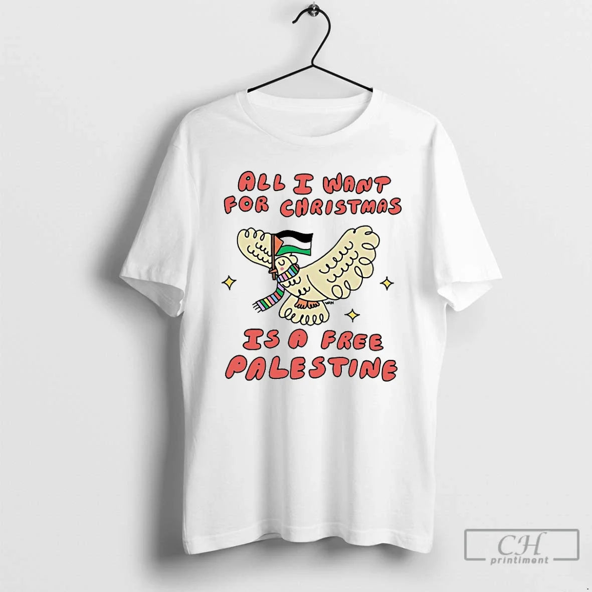 All I Want Is Free Palestine - Adult & Kids T-Shirts, Sweatshirts & Hoodies apparel design preview 1