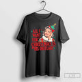 Premium All I Wanted For Christmas Is His Obituary - Adult & Kids T-Shirts, Sweatshirts & Hoodies apparel design preview 1