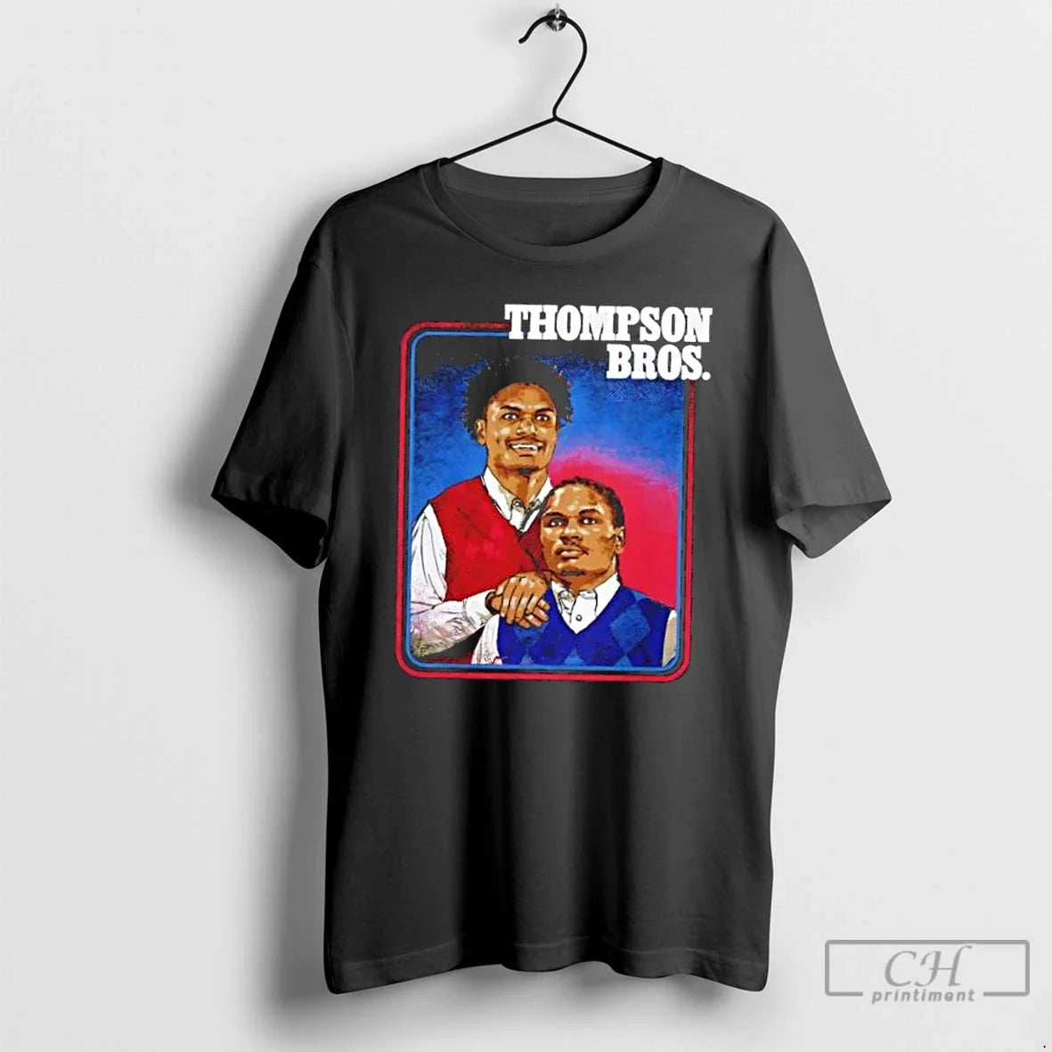 Amen Thompson Ausar Detroit Pistons Step Brothers - Adult & Kids T-Shirts, Sweatshirts & Hoodies apparel design preview 1