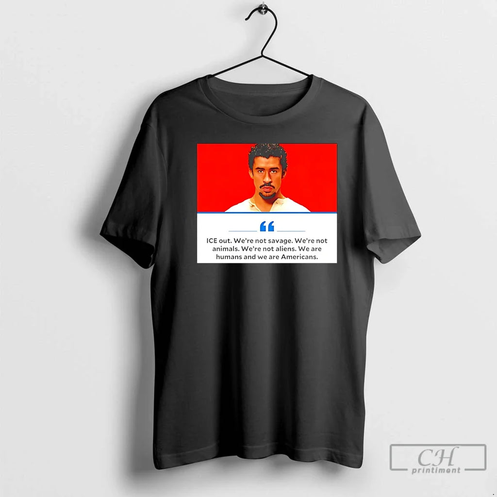 Bad Bunny Ice Out Were Not Savage Animals - Adult & Kids T-Shirts, Sweatshirts & Hoodies apparel design preview 1