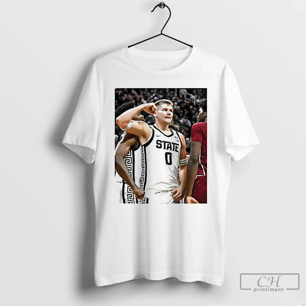 Barry Jaxon Kohler Michigan State Spartans Basketball - Adult & Kids T-Shirts, Sweatshirts & Hoodies apparel design preview 1
