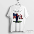 Barstool Golf Trump America Flag - Adult & Kids T-Shirts, Sweatshirts & Hoodies apparel design preview 1