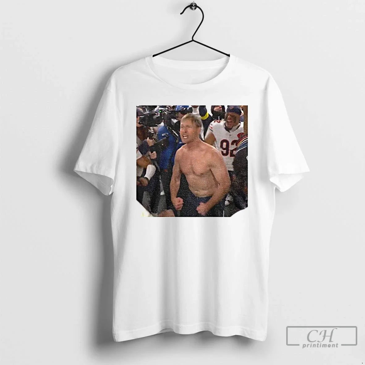 Bears Coach Ben Johnson Shows Off Photo - Adult & Kids T-Shirts, Sweatshirts & Hoodies apparel design preview 1
