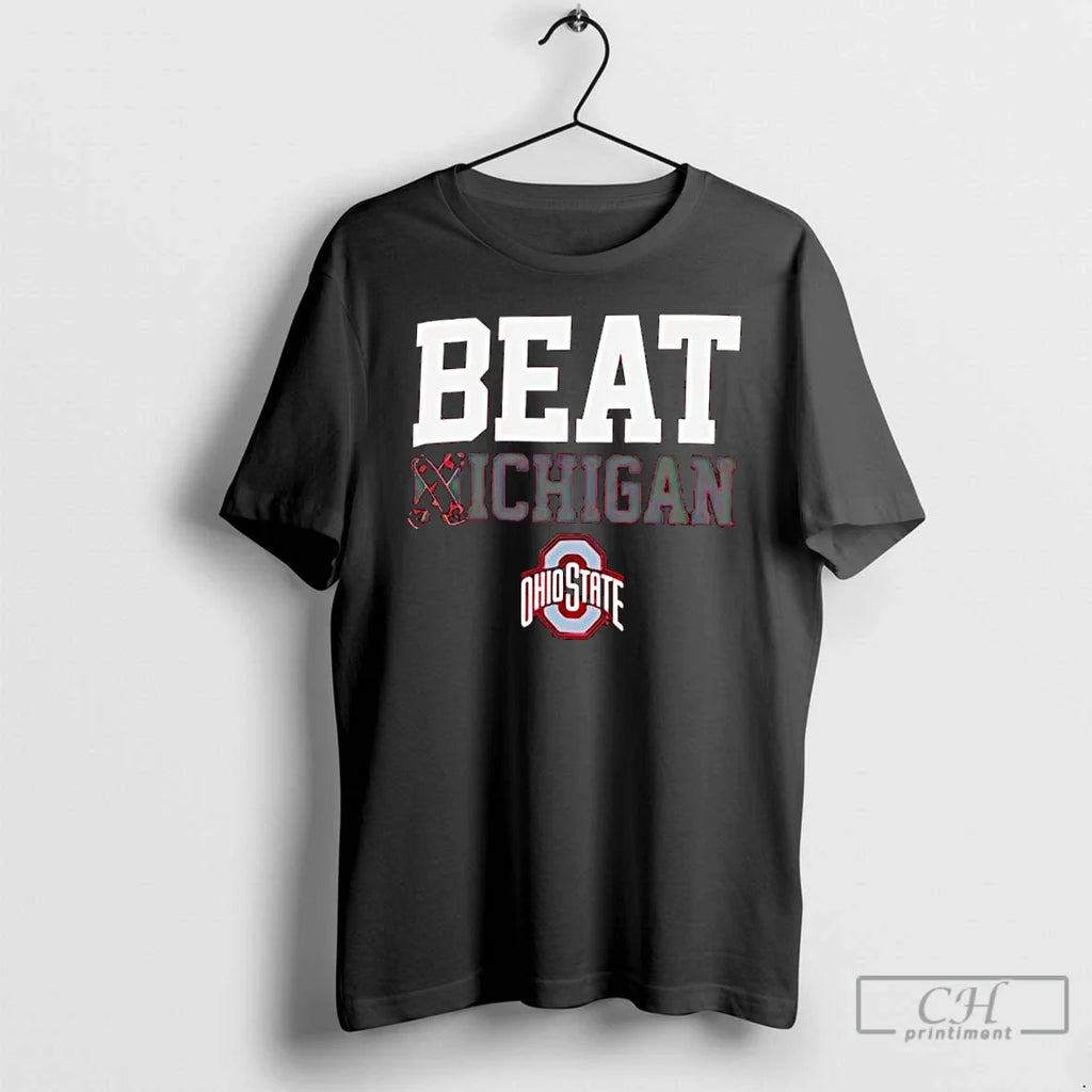 Beat Xichigan Ohio State Logo - Adult & Kids T-Shirts, Sweatshirts & Hoodies apparel design preview 1