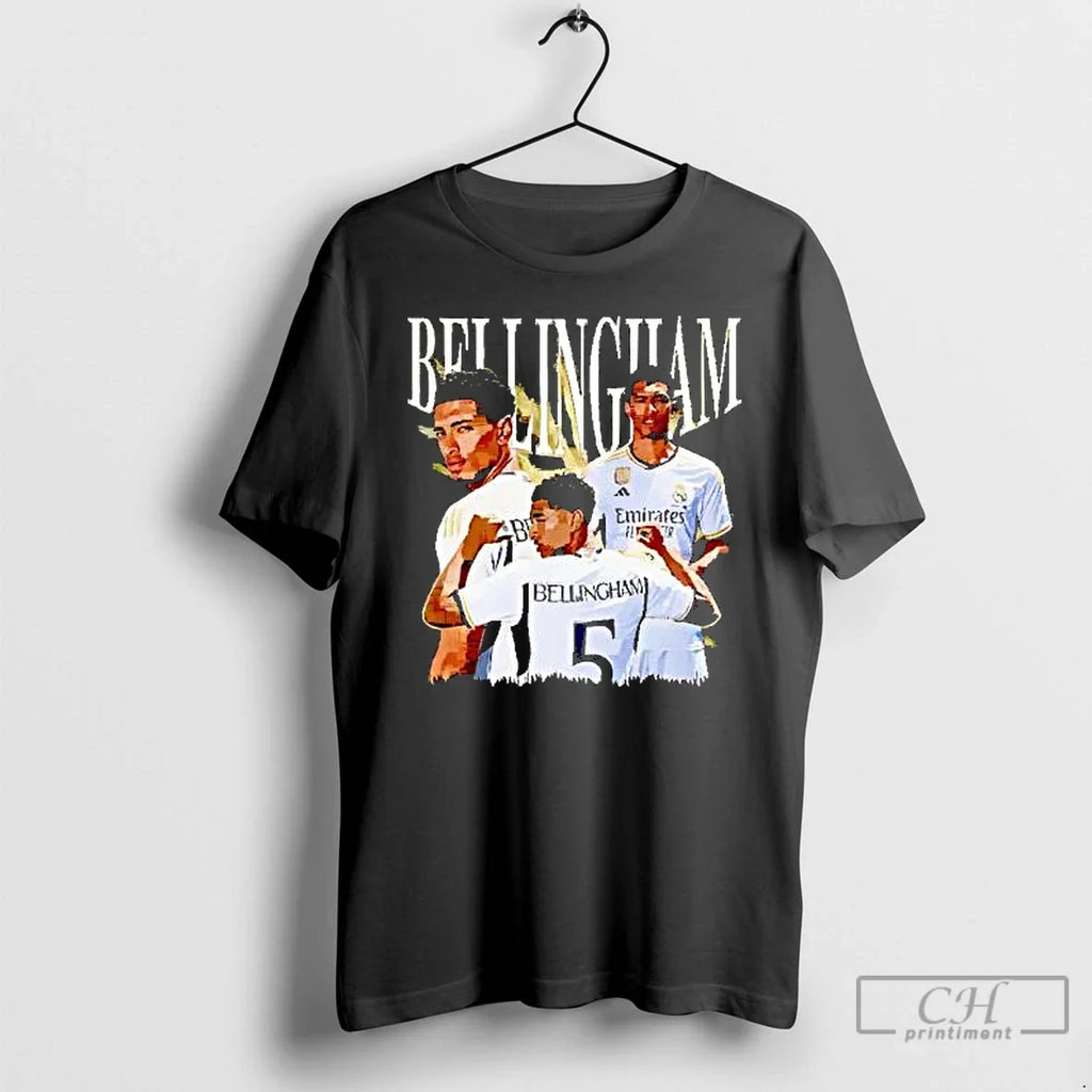 Bellingham Number 5 Real Madrid - Adult & Kids T-Shirts, Sweatshirts & Hoodies apparel design preview 1
