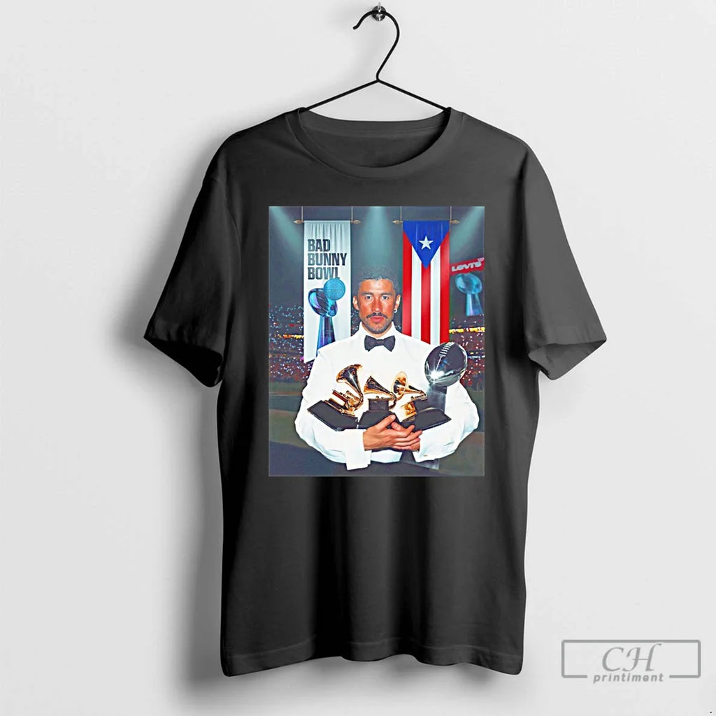 Benito Bowl Bad Bunny 2026 - Adult & Kids T-Shirts, Sweatshirts & Hoodies apparel design preview 1