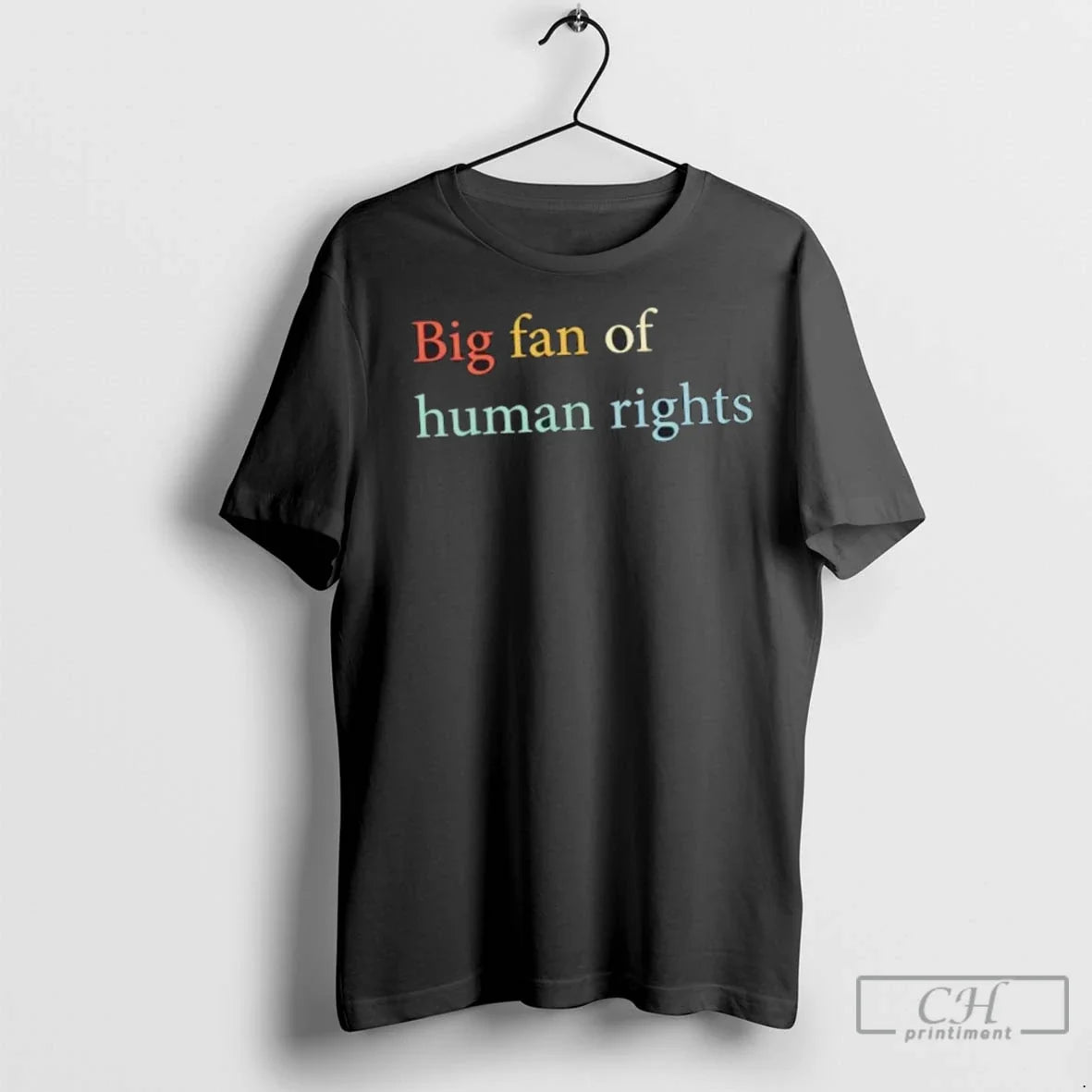 Premium Big Fan Of Human Rights - Adult & Kids T-Shirts, Sweatshirts & Hoodies apparel design preview 1