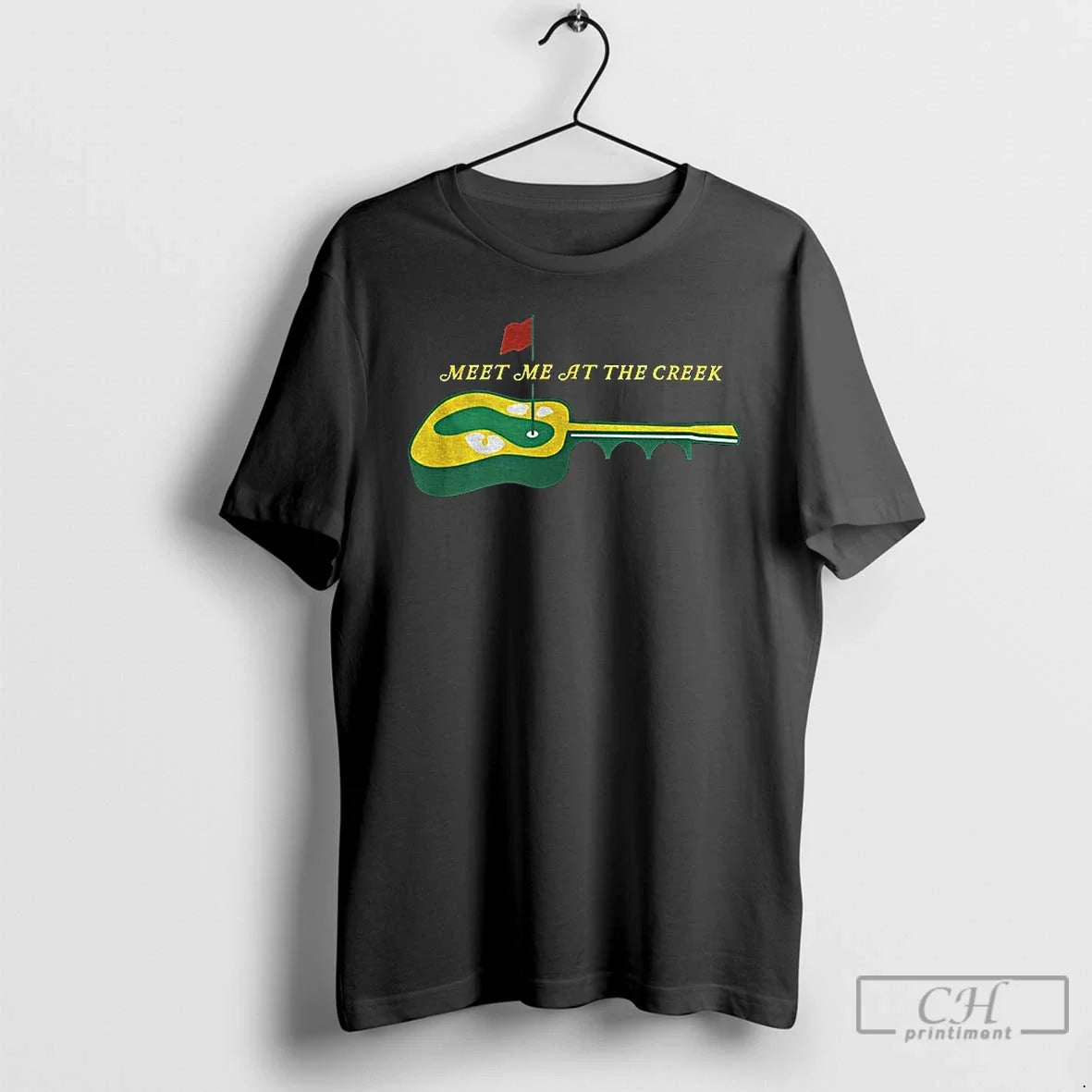 Billy Strings Masters Golf Meet Me Creek - Adult & Kids T-Shirts, Sweatshirts & Hoodies apparel design preview 1