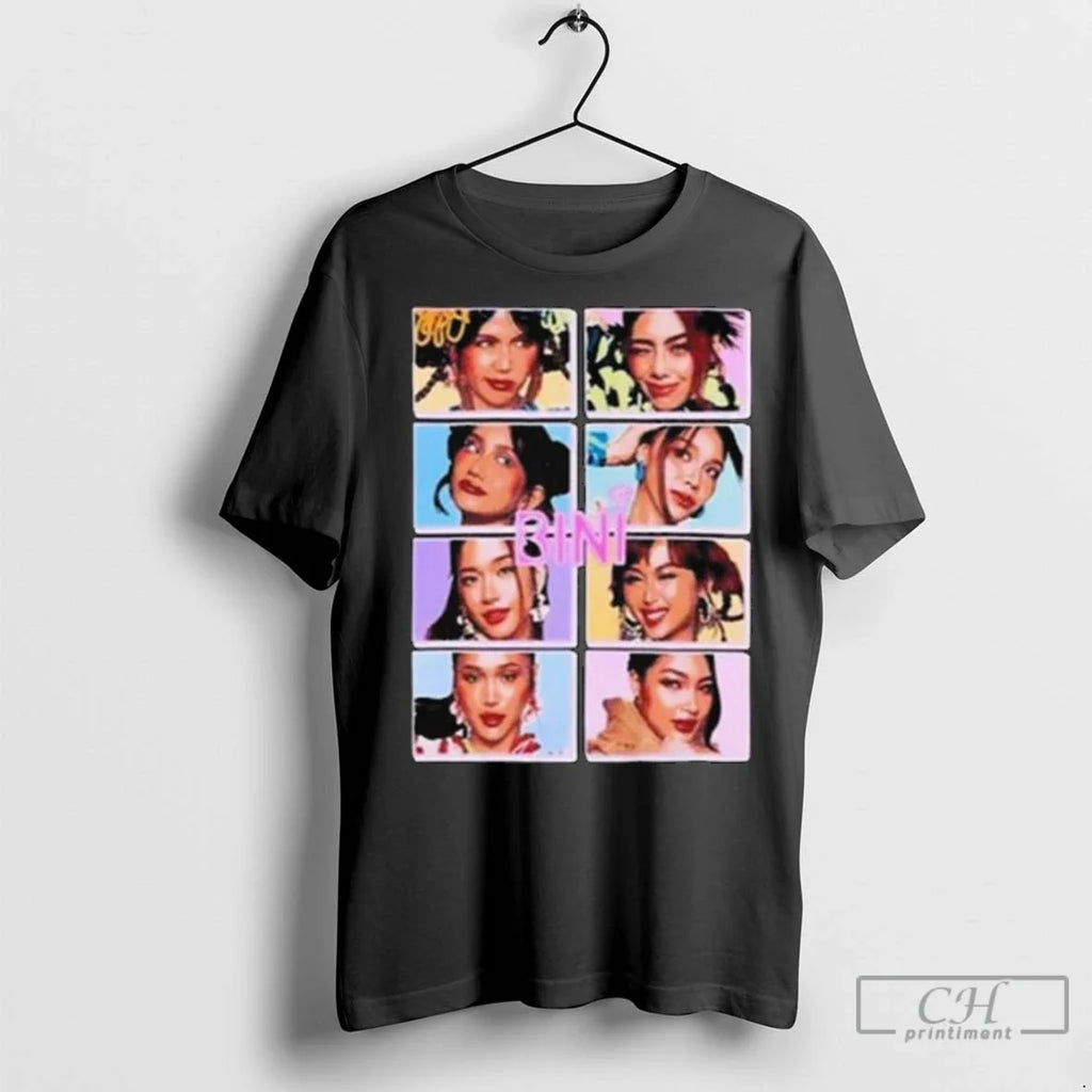 Premium Bini Portrait Grid 2025 Long Sleve - Adult & Kids T-Shirts, Sweatshirts & Hoodies apparel design preview 1