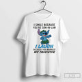 Bluey I Smile Because Youre Son Law Laugh You Married - Adult & Kids T-Shirts, Sweatshirts & Hoodies apparel design preview 1