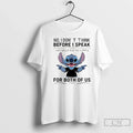 Bluey No I Dont Think Before Speak That Would Ruin - Adult & Kids T-Shirts, Sweatshirts & Hoodies apparel design preview 1