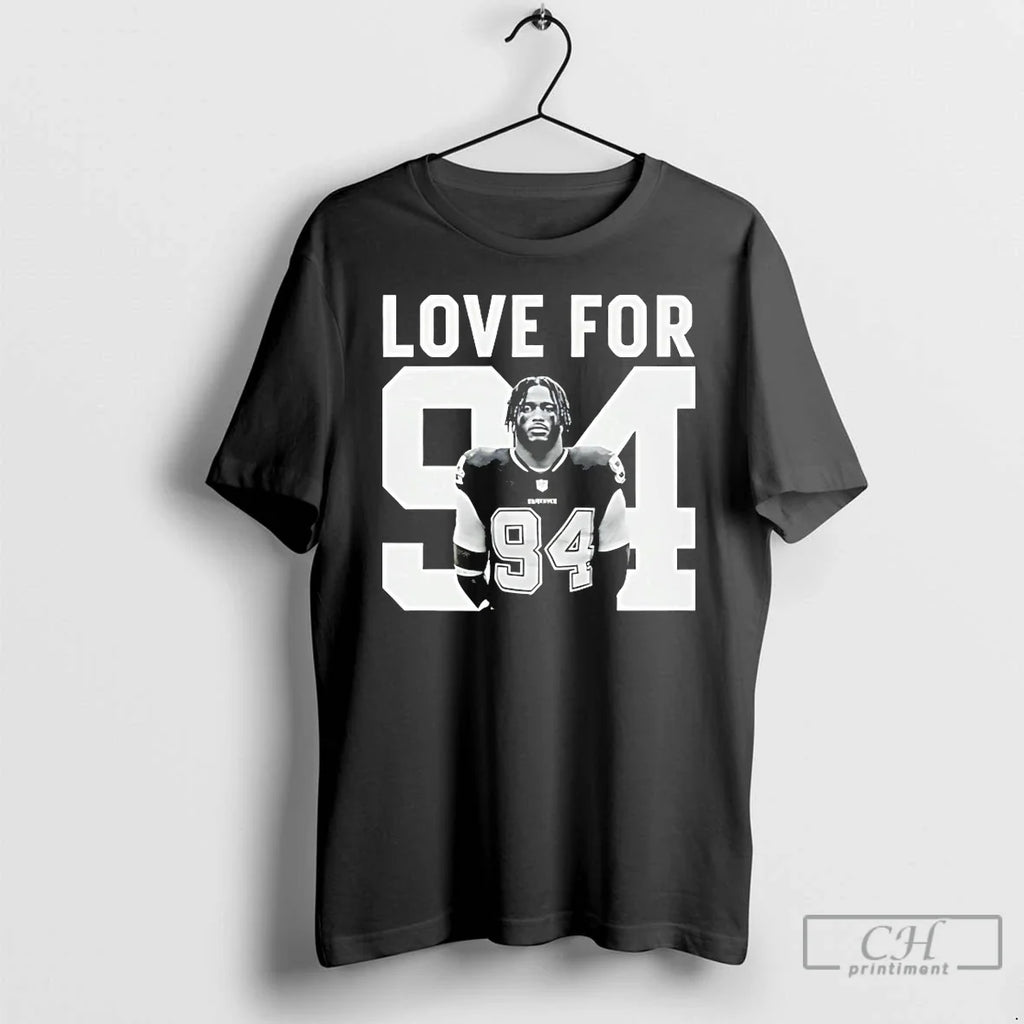 Brandon Aubrey Love 94 - Adult & Kids T-Shirts, Sweatshirts & Hoodies apparel design preview 1