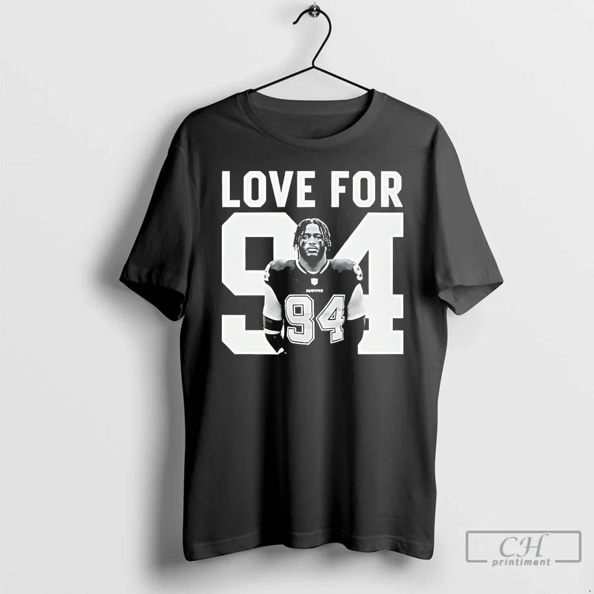Brandon Aubrey Love 94 - Adult & Kids T-Shirts, Sweatshirts & Hoodies apparel design preview 1