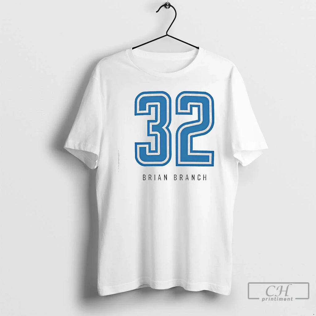 Brian Branch Nameplate Box - Adult & Kids T-Shirts, Sweatshirts & Hoodies apparel design preview 1