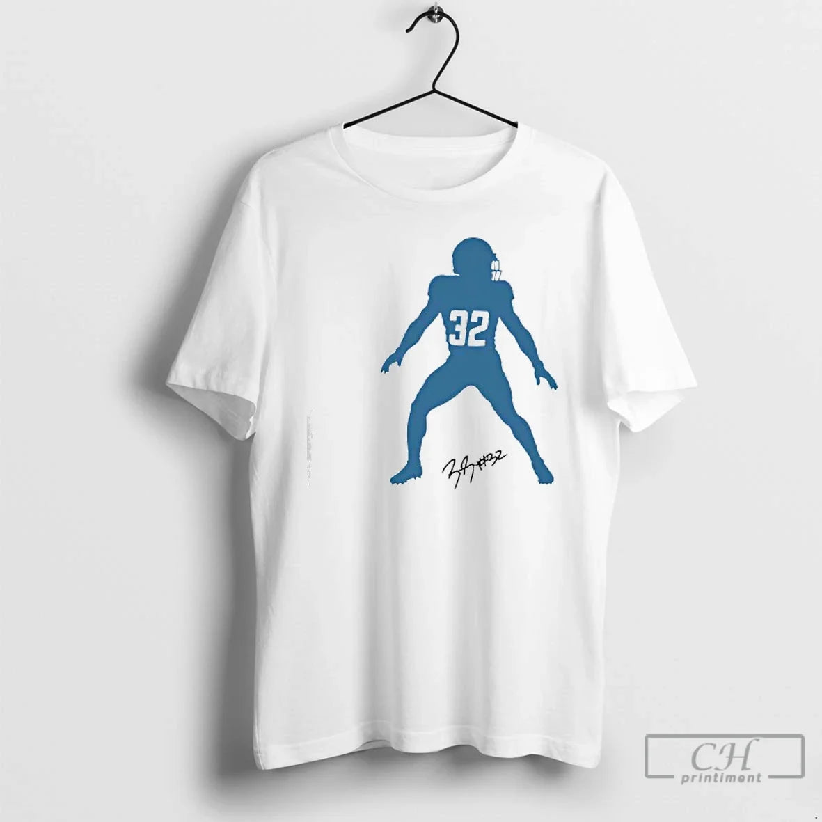Brian Branch Silhouette Signature - Adult & Kids T-Shirts, Sweatshirts & Hoodies apparel design preview 1