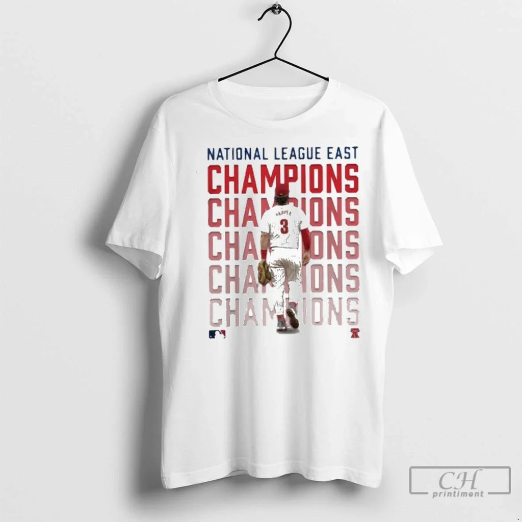 Premium Bryce Harper Philadelphia Phillies Nl East - Adult & Kids T-Shirts, Sweatshirts & Hoodies apparel design preview 1