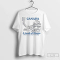 Canada Land Giants Dont Worry Theyre Friendly - Adult & Kids T-Shirts, Sweatshirts & Hoodies apparel design preview 1