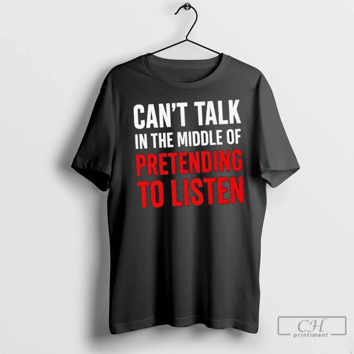Premium Cant Talk In The Middle Of Pretending To - Adult & Kids T-Shirts, Sweatshirts & Hoodies apparel design preview 1