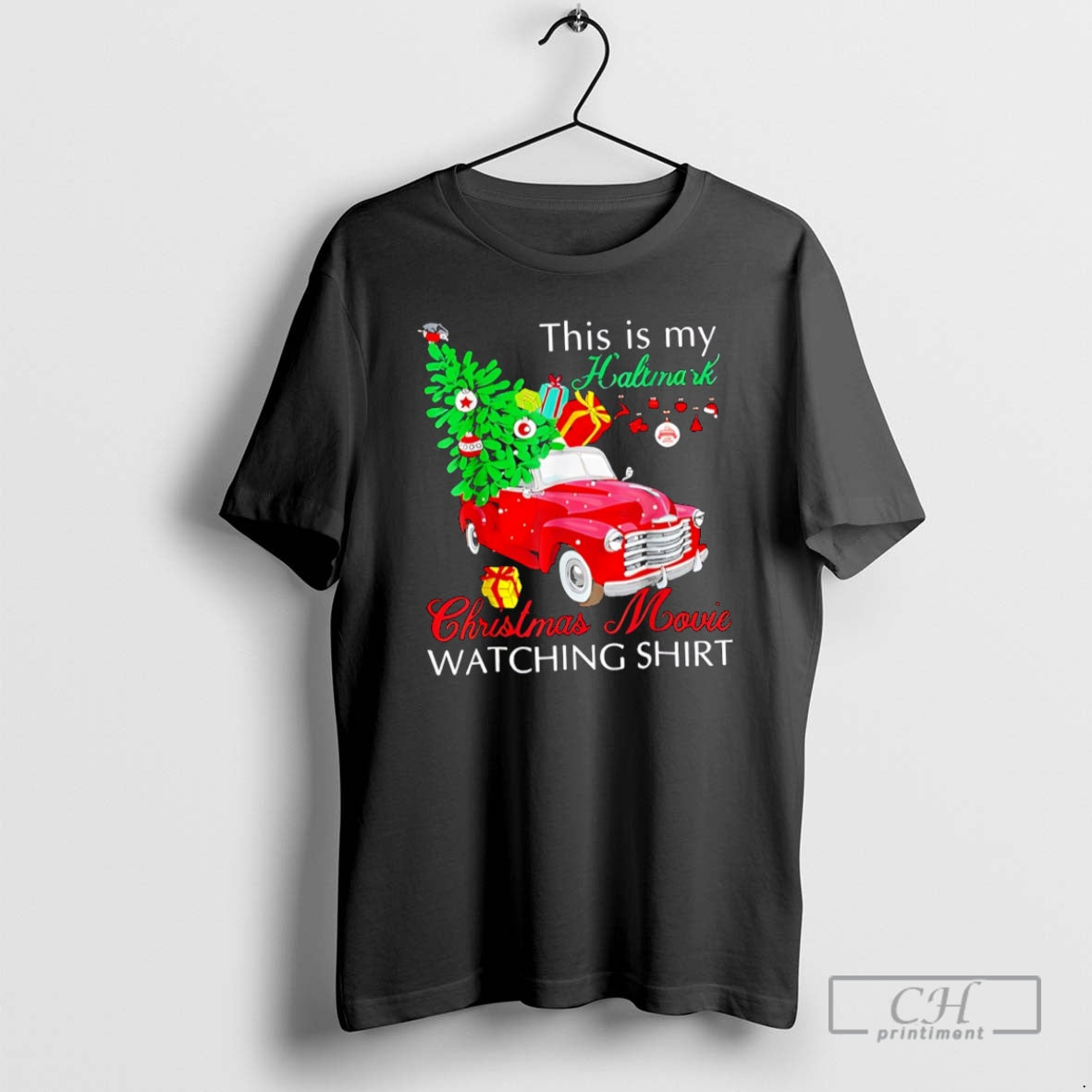 Car This Is My Hallmark Movie Watching - Adult & Kids T-Shirts, Sweatshirts & Hoodies apparel design preview 1