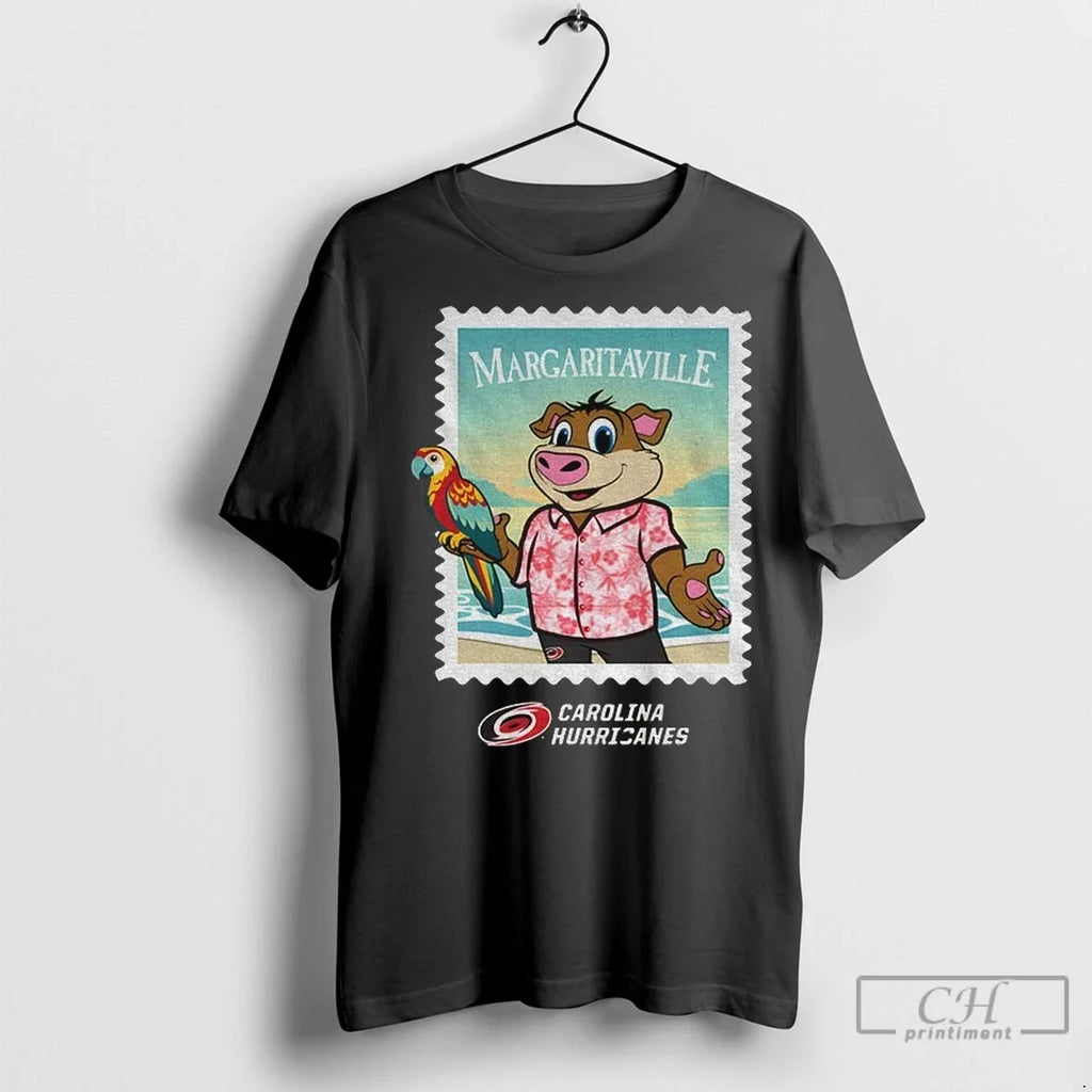 Premium Carolina Hurricanes Hockey Margaritaville - Adult & Kids T-Shirts, Sweatshirts & Hoodies apparel design preview 1