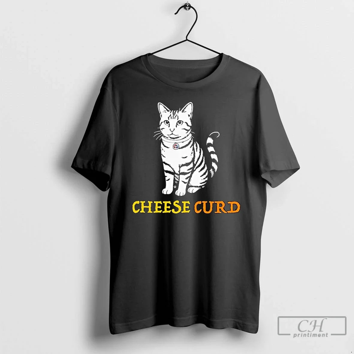 Cat Cheese Curd Ornaments - Adult & Kids T-Shirts, Sweatshirts & Hoodies apparel design preview 1