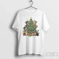 Cat Lover Lady Tree Merry - Adult & Kids T-Shirts, Sweatshirts & Hoodies apparel design preview 1