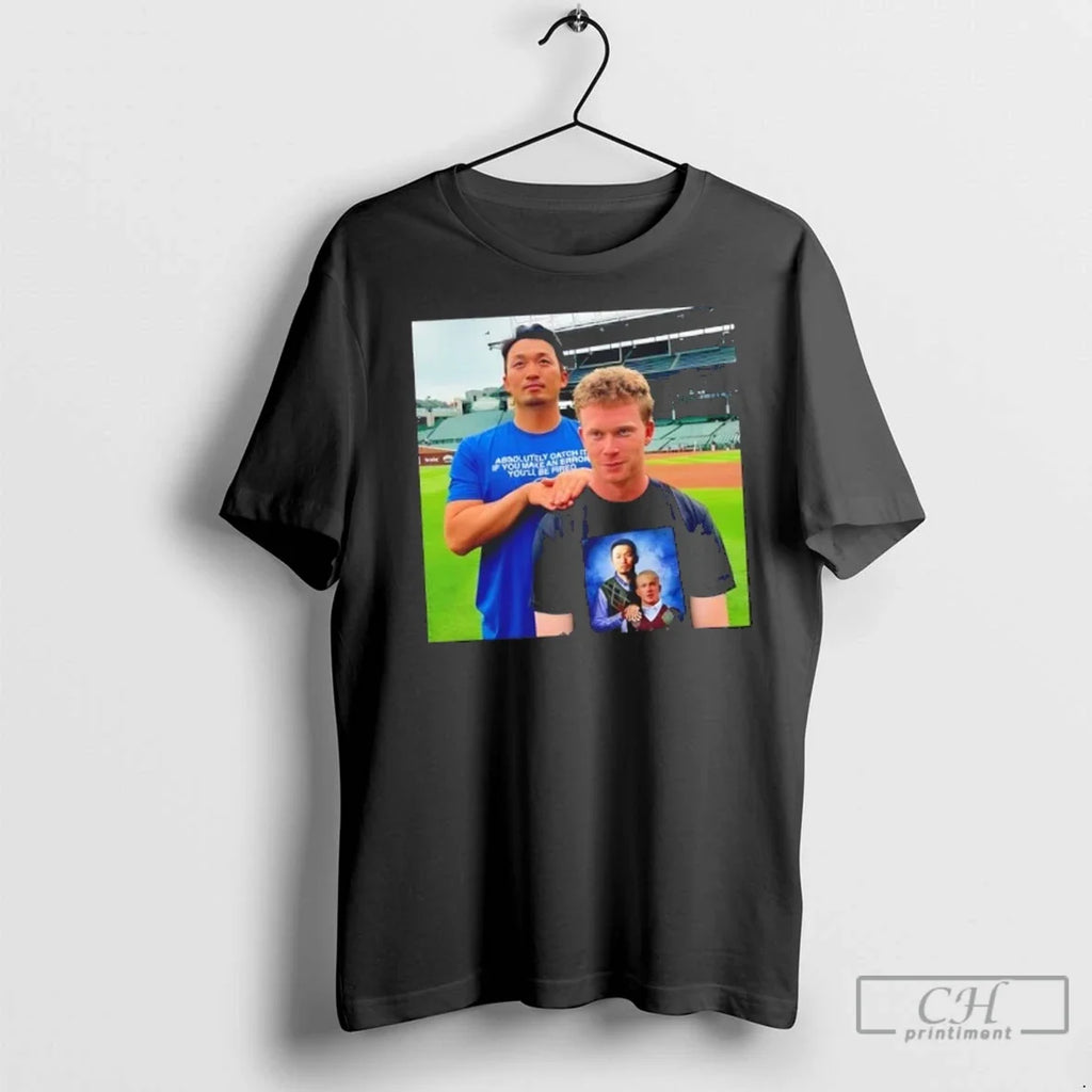 Premium Chicago Cubs Pca And Seiya Suzuki Step - Adult & Kids T-Shirts, Sweatshirts & Hoodies apparel design preview 1