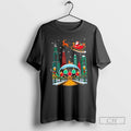 Chicago Skyline Santas Sleigh - Adult & Kids T-Shirts, Sweatshirts & Hoodies apparel design preview 1