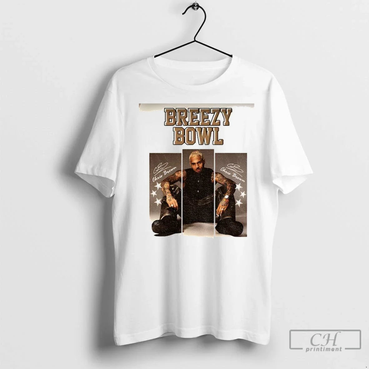 Premium Chris Brown 2025 Breezy Bowl Xx Graphic - Adult & Kids T-Shirts, Sweatshirts & Hoodies apparel design preview 1