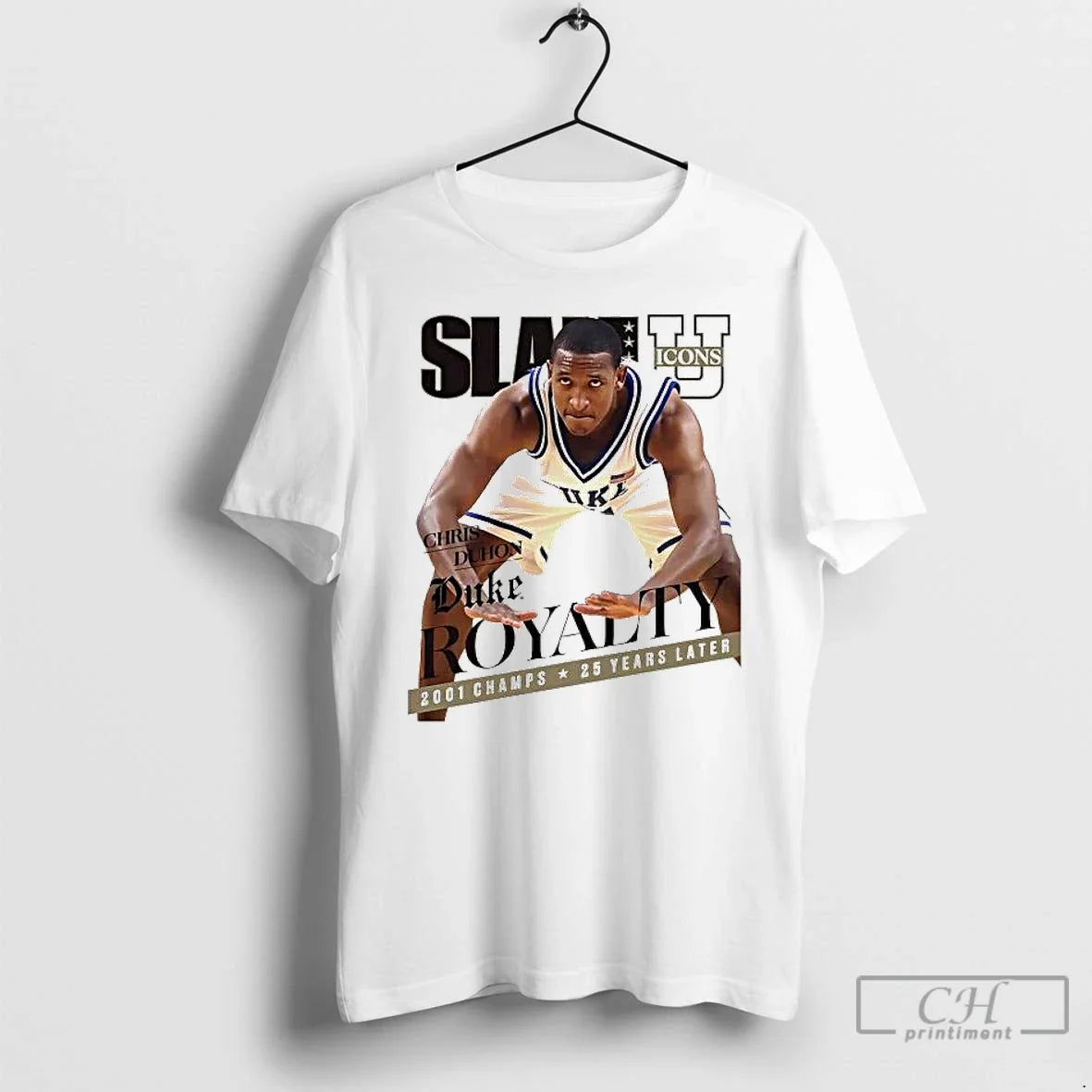 Chris Duhon Slam 2001 Champs 25 Years Later - Adult & Kids T-Shirts, Sweatshirts & Hoodies apparel design preview 1