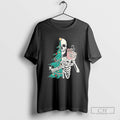 Sorta Merry Scary Skeleton Xmas - Adult & Kids T-Shirts, Sweatshirts & Hoodies apparel design preview 1