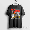 Cigars Solve Most My Problems Whiskey Does Rest - Adult & Kids T-Shirts, Sweatshirts & Hoodies apparel design preview 1