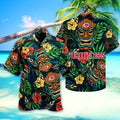 Premium Cincinnati Reds MLB Mask Hawaiian 3D, - Adult & Kids T-Shirts, Sweatshirts & Hoodies apparel design preview 1