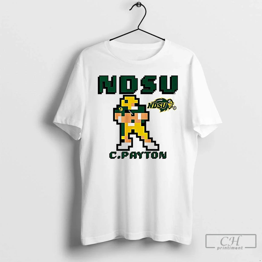 Cole Payton North Dakota State Bison Football Retro - Adult & Kids T-Shirts, Sweatshirts & Hoodies apparel design preview 1