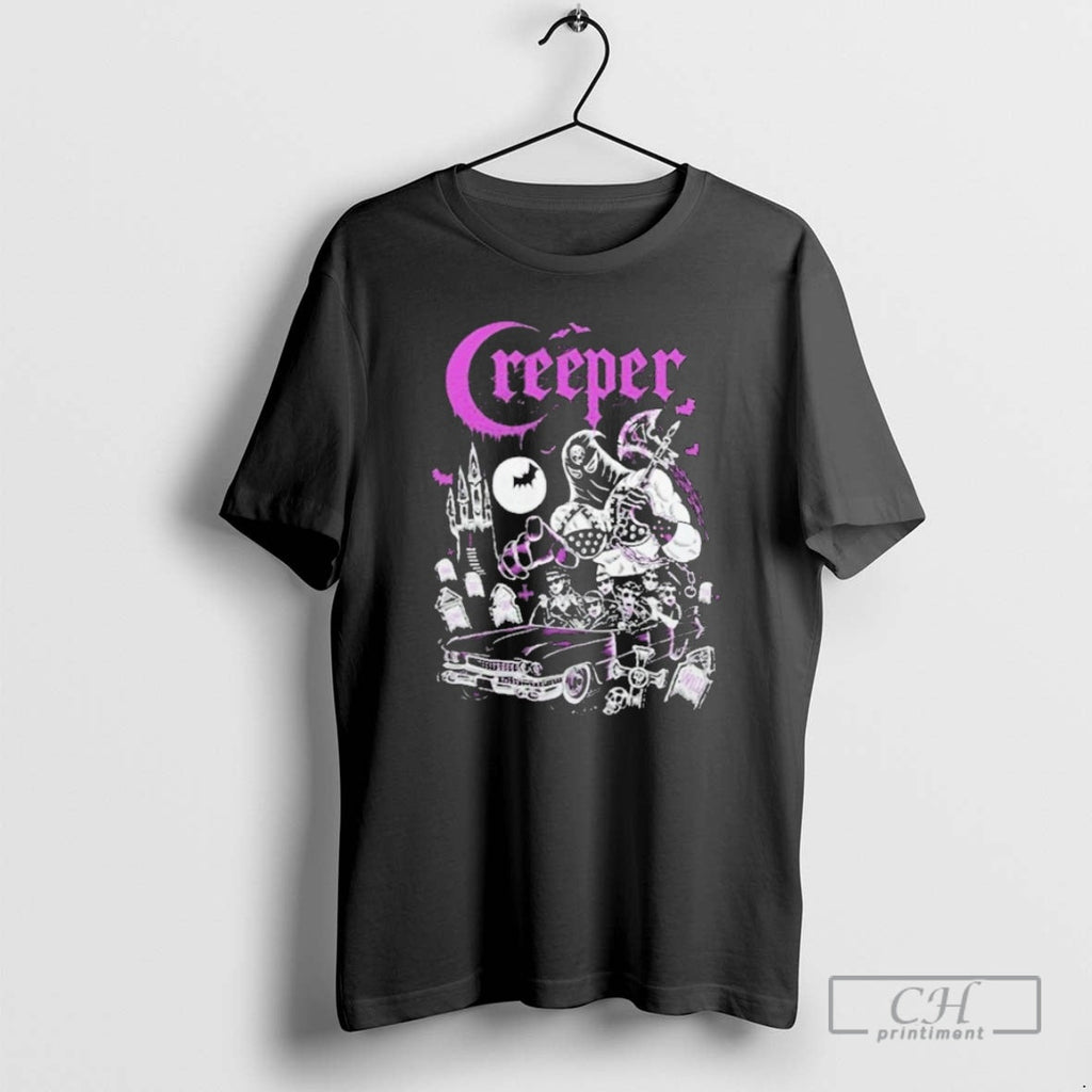 Creeper Mistress Death Car - Adult & Kids T-Shirts, Sweatshirts & Hoodies apparel design preview 1