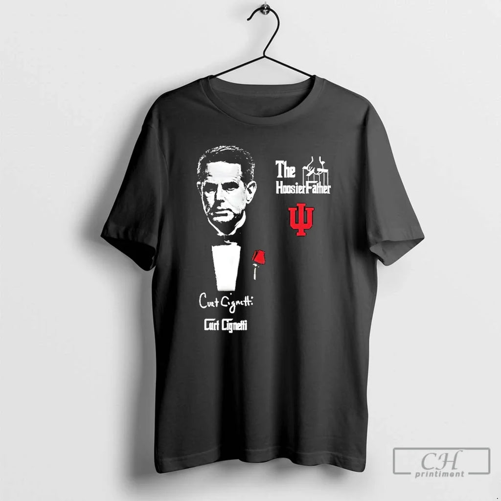 Curt Cignett Indiana Hoosier Father Signature - Adult & Kids T-Shirts, Sweatshirts & Hoodies apparel design preview 1