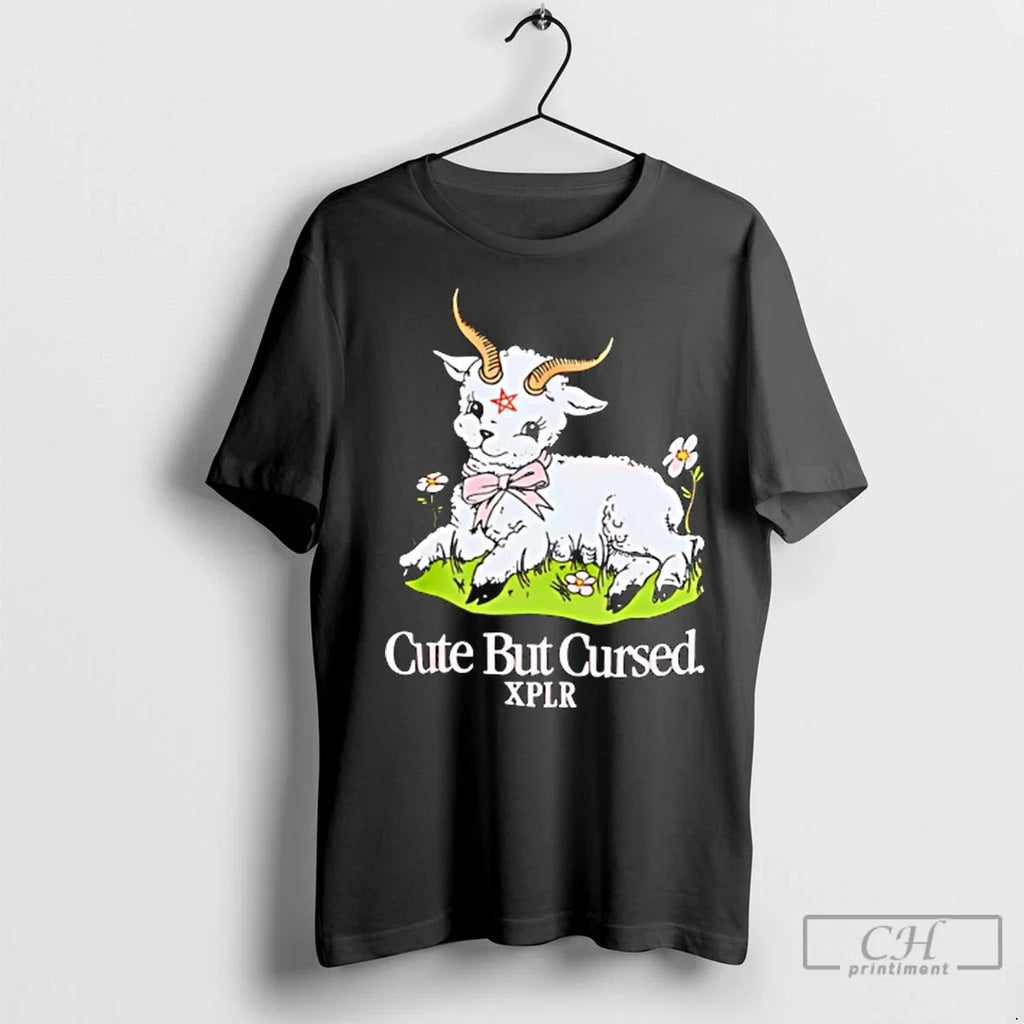 Premium Cute But Cursed Oct 2025 - Adult & Kids T-Shirts, Sweatshirts & Hoodies apparel design preview 1