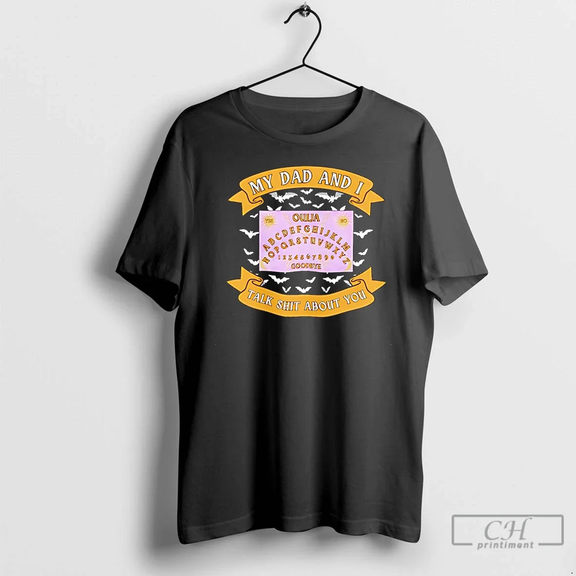 Dad I Talk Shit About You Bat - Adult & Kids T-Shirts, Sweatshirts & Hoodies apparel design preview 1