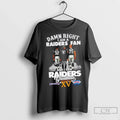 Premium Damn Right I Am A Raiders Fan Allen X Long - Adult & Kids T-Shirts, Sweatshirts & Hoodies apparel design preview 1