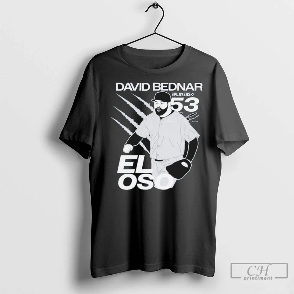 Premium David Bednar El Oso Yankees - Adult & Kids T-Shirts, Sweatshirts & Hoodies apparel design preview 1