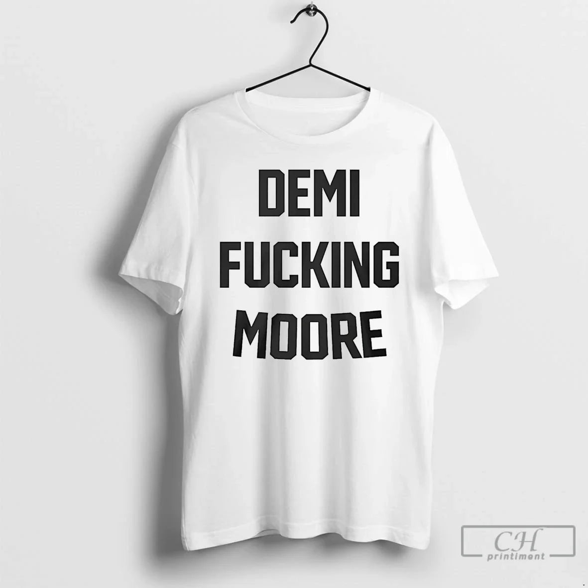 Demi Fucking Moore - Adult & Kids T-Shirts, Sweatshirts & Hoodies apparel design preview 1