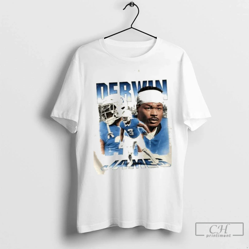 Premium Derwin James Los Angeles Chargers Vintage - Adult & Kids T-Shirts, Sweatshirts & Hoodies apparel design preview 1