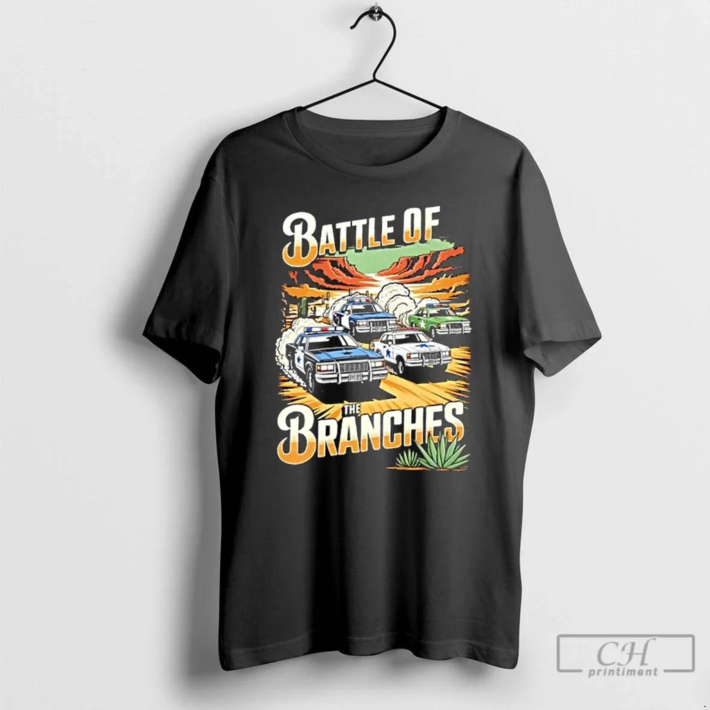Desert Race Battle Branches - Adult & Kids T-Shirts, Sweatshirts & Hoodies apparel design preview 1